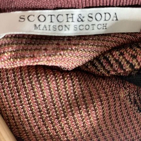 Scotch & Soda Knitted Tropical Bloom Sweater Size Small Anthropologie S - Picture 7 of 9